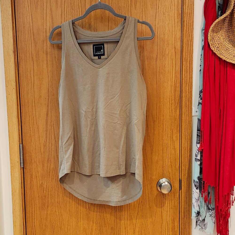LILLY & LOTTIE Tan Tank Top